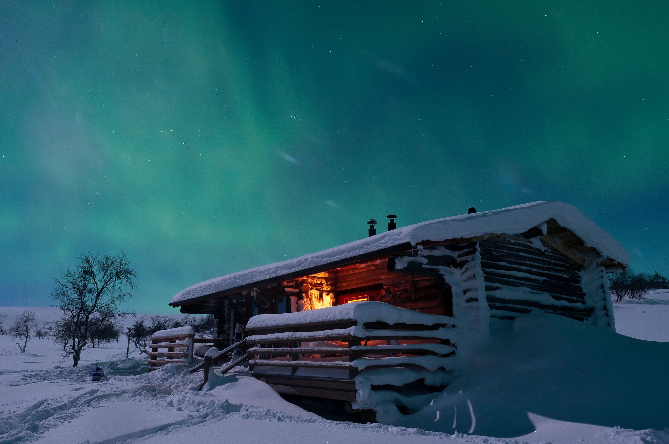 santa claus in lapland