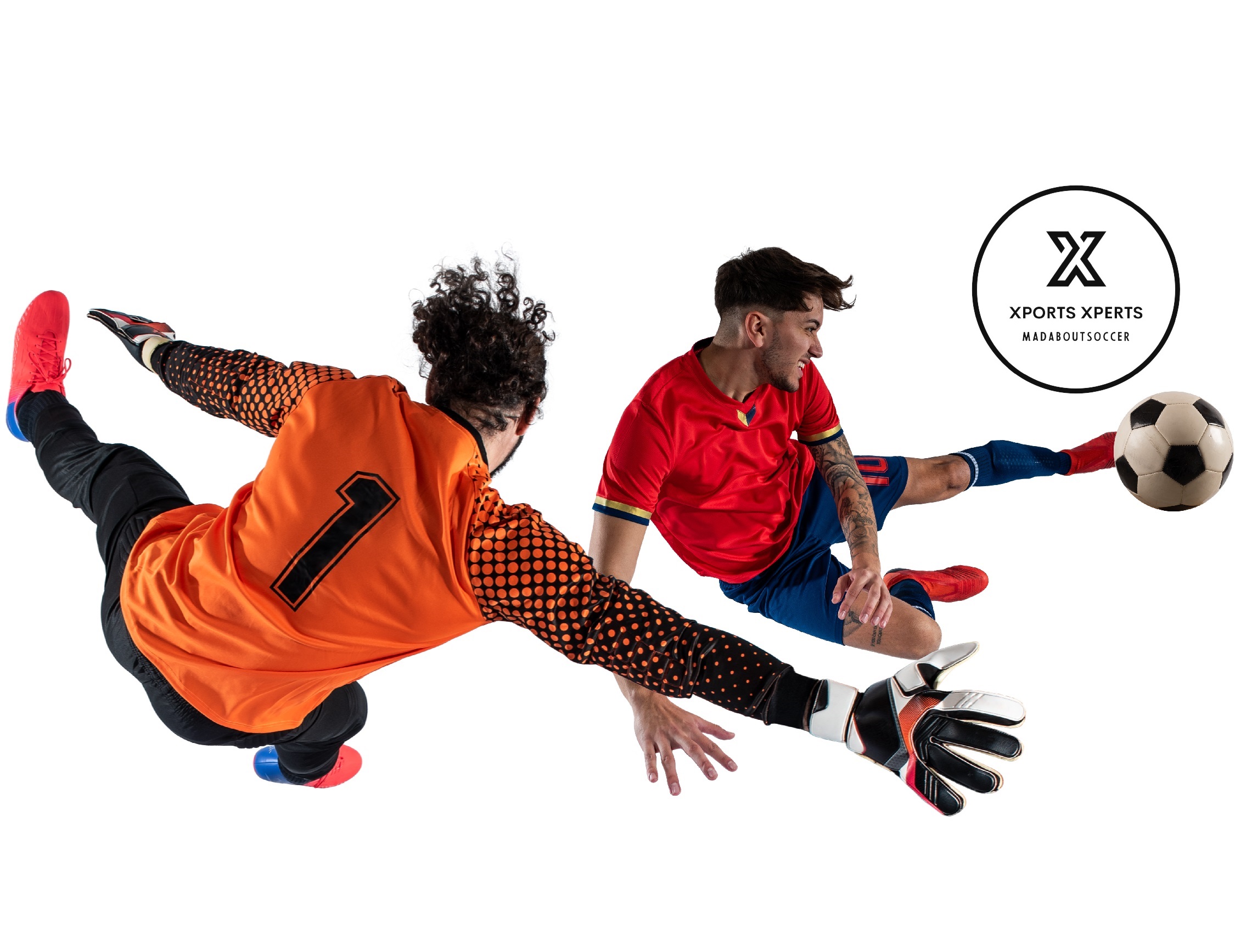 representación de futbolistas