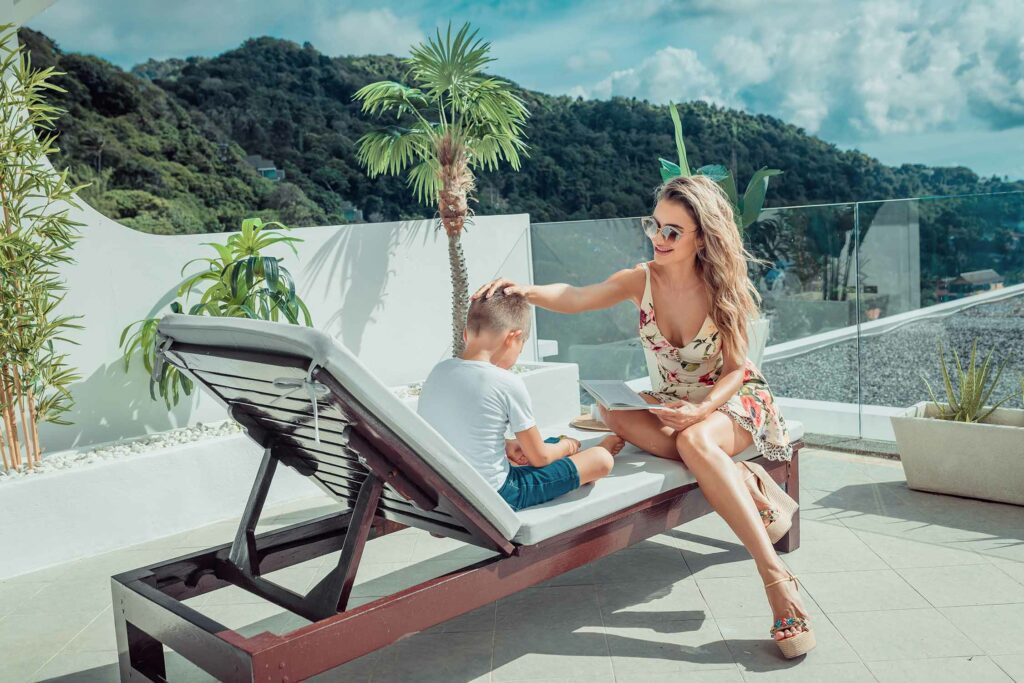 ideas de vacaciones en la playa para padres con niños